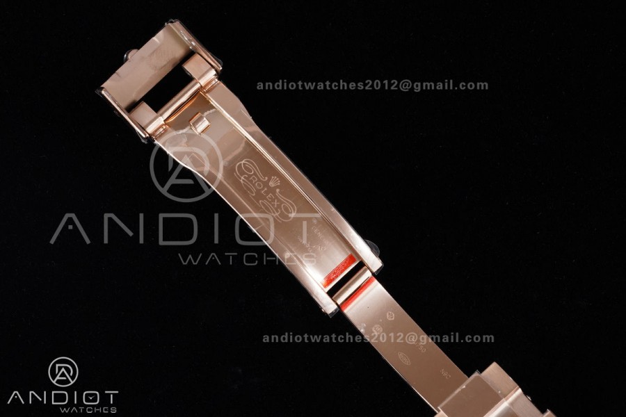 Daytona 126515 QF 1:1 Best Edition Black/RG Dial on Oysterflex Strap QF4131 V10 (Gain Weight)