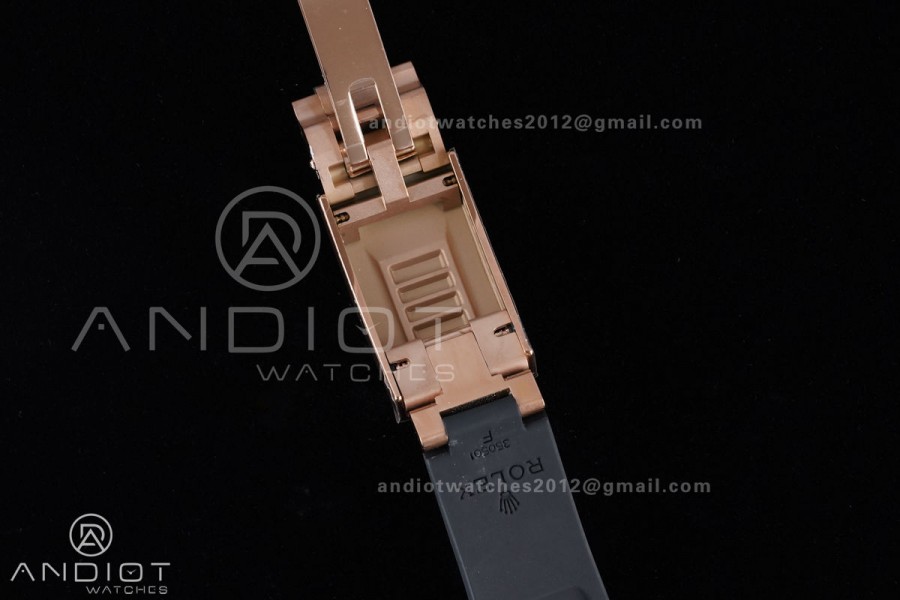 Daytona 126515 QF 1:1 Best Edition Black/RG Dial on Oysterflex Strap QF4131 V10 (Gain Weight)