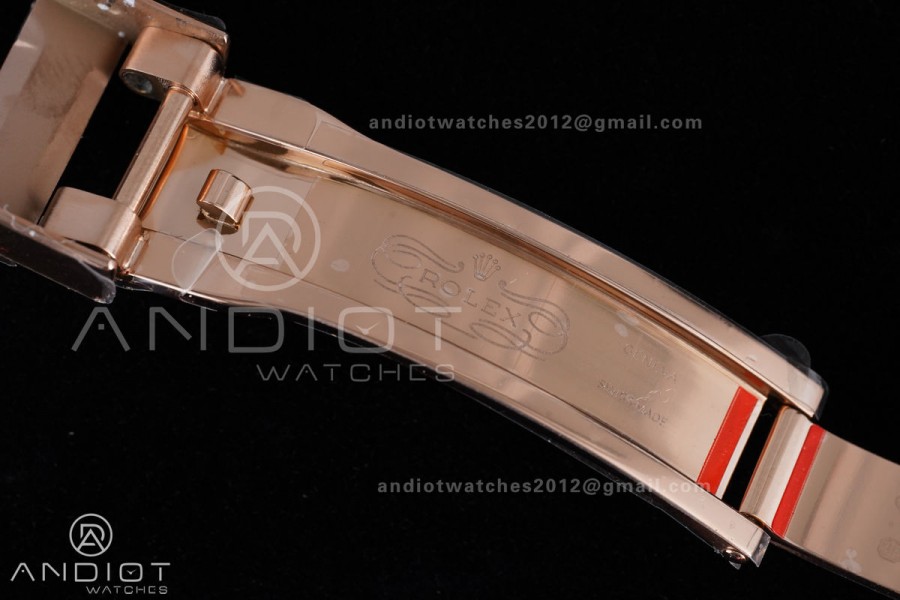 Daytona 126515 QF 1:1 Best Edition Black/RG Dial on Oysterflex Strap QF4131 V10 (Gain Weight)