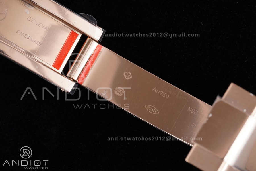 Daytona 126515 QF 1:1 Best Edition Black/RG Dial on Oysterflex Strap QF4131 V10 (Gain Weight)