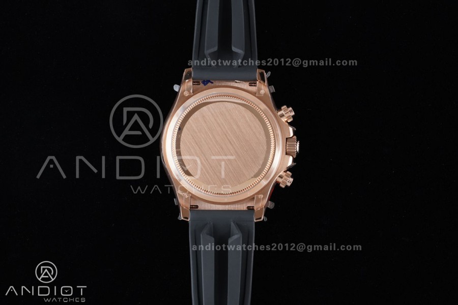 Daytona 126515 QF 1:1 Best Edition Black/RG Dial on Oysterflex Strap QF4131 V10 (Gain Weight)