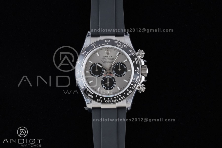 Daytona 126519 QF 1:1 Best Edition Gray/RG Dial on Oysterflex Strap QF4131 V10 (Gain Weight)