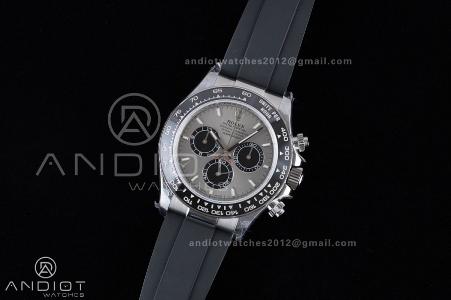 Daytona 126519 QF 1:1 Best Edition Gray/RG Dial on Oysterflex Strap QF4131 V10 (Gain Weight)