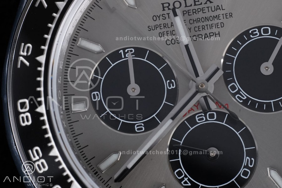 Daytona 126519 QF 1:1 Best Edition Gray/RG Dial on Oysterflex Strap QF4131 V10 (Gain Weight)