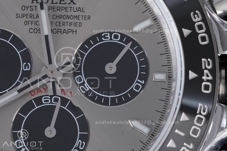 Daytona 126519 QF 1:1 Best Edition Gray/RG Dial on Oysterflex Strap QF4131 V10 (Gain Weight)