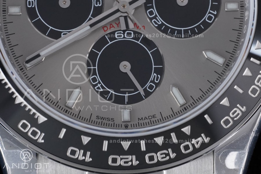 Daytona 126519 QF 1:1 Best Edition Gray/RG Dial on Oysterflex Strap QF4131 V10 (Gain Weight)