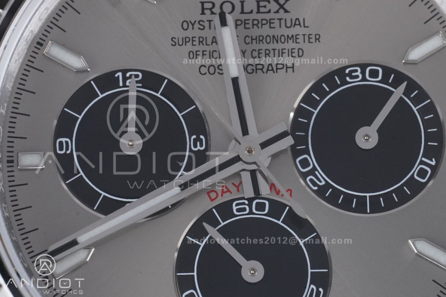 Daytona 126519 QF 1:1 Best Edition Gray/RG Dial on Oysterflex Strap QF4131 V10 (Gain Weight)