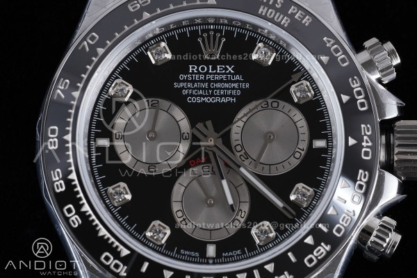 Daytona 126519 QF 1:1 Best Edition Black/Silver Di...