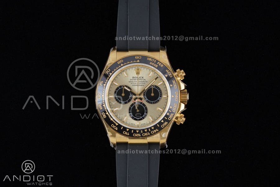 Daytona 126518 QF 1:1 Best Edition YG Dial on Oysterflex Strap QF4131 V10 (Gain Weight)