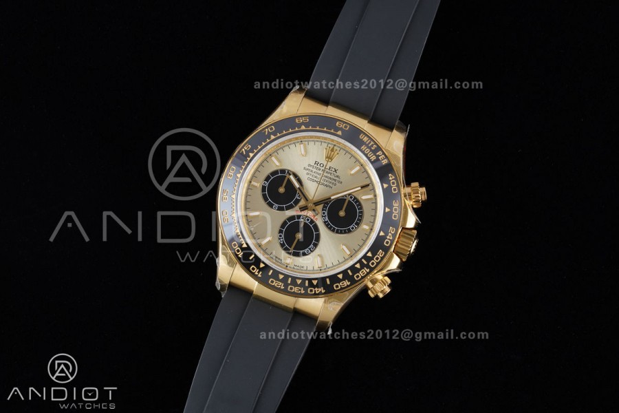 Daytona 126518 QF 1:1 Best Edition YG Dial on Oysterflex Strap QF4131 V10 (Gain Weight)