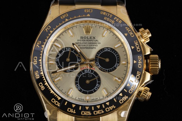 Daytona 126518 QF 1:1 Best Edition YG Dial on Oyst...