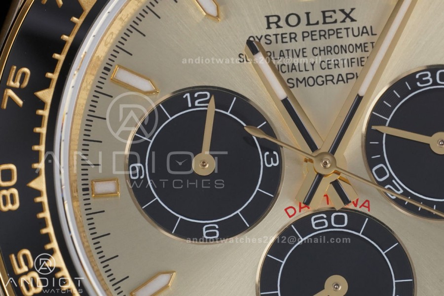 Daytona 126518 QF 1:1 Best Edition YG Dial on Oysterflex Strap QF4131 V10 (Gain Weight)