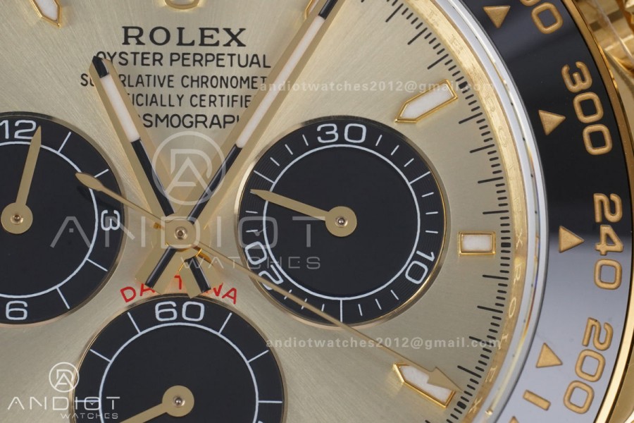 Daytona 126518 QF 1:1 Best Edition YG Dial on Oysterflex Strap QF4131 V10 (Gain Weight)