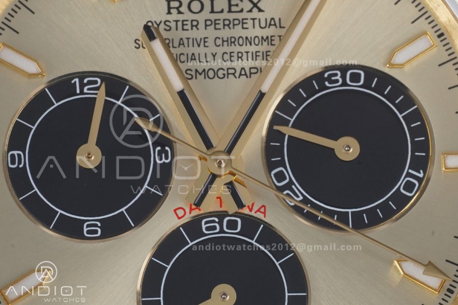 Daytona 126518 QF 1:1 Best Edition YG Dial on Oysterflex Strap QF4131 V10 (Gain Weight)