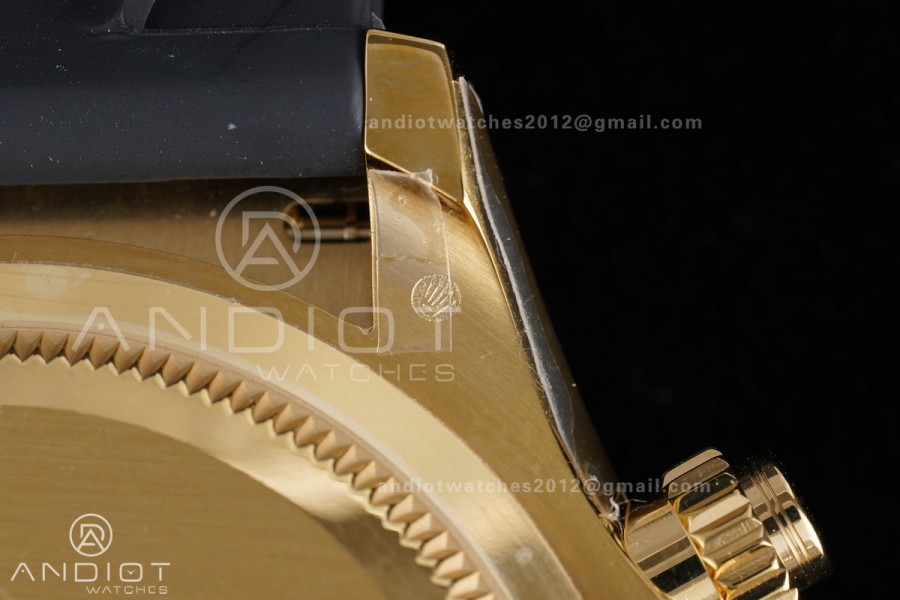 Daytona 126518 QF 1:1 Best Edition Black/YG Dial on Oysterflex Strap QF4131 V10 (Gain Weight)