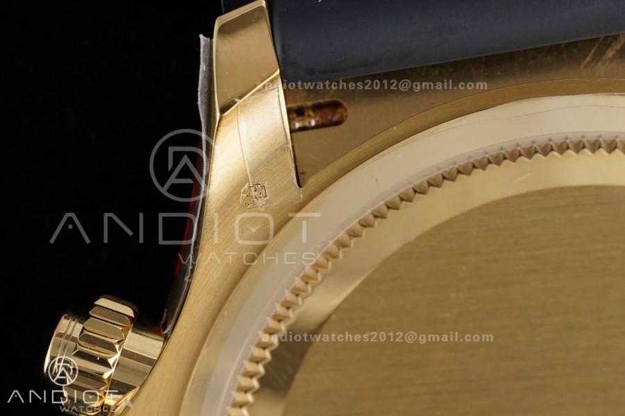 Daytona 126518 QF 1:1 Best Edition Black/YG Dial on Oysterflex Strap QF4131 V10 (Gain Weight)