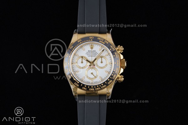 Daytona 126518 QF 1:1 Best Edition White Dial on O...