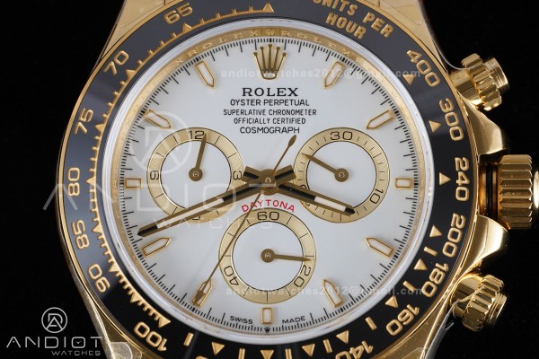 Daytona 126518 QF 1:1 Best Edition White Dial on O...