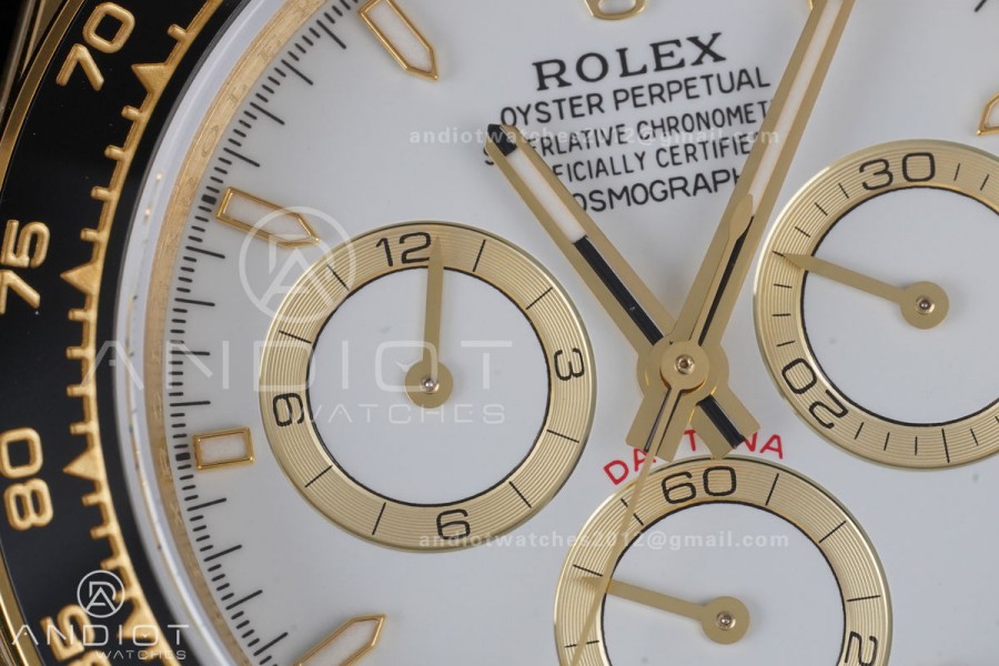 Daytona 126518 QF 1:1 Best Edition White Dial on Oysterflex Strap QF4131 V10 (Gain Weight)