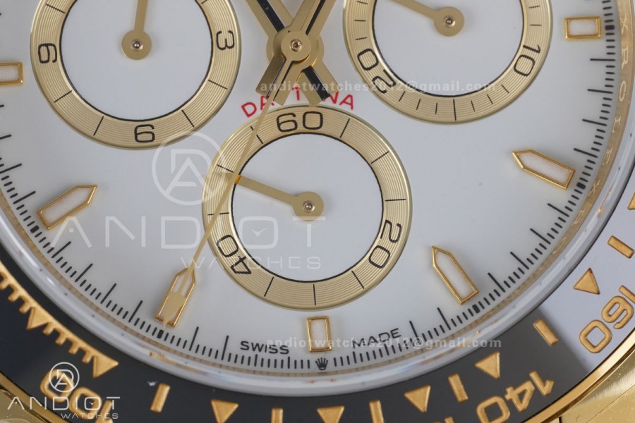 Daytona 126518 QF 1:1 Best Edition White Dial on Oysterflex Strap QF4131 V10 (Gain Weight)