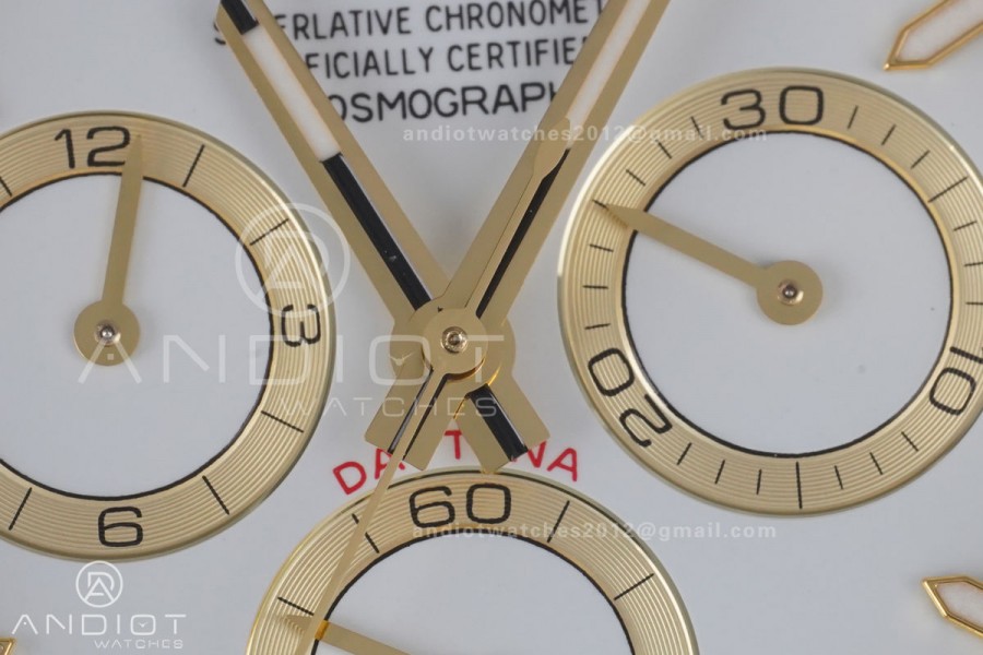 Daytona 126518 QF 1:1 Best Edition White Dial on Oysterflex Strap QF4131 V10 (Gain Weight)