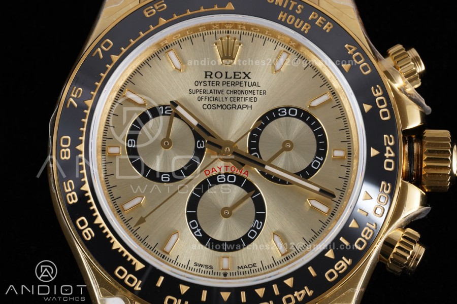 Daytona 126518 QF 1:1 Best Edition YG Dial on Oysterflex Strap QF4131 V10 (Gain Weight)