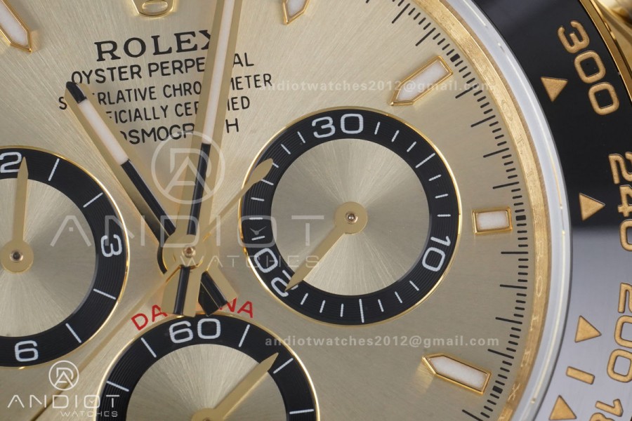 Daytona 126518 QF 1:1 Best Edition YG Dial on Oysterflex Strap QF4131 V10 (Gain Weight)