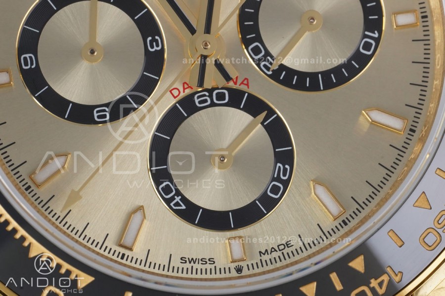 Daytona 126518 QF 1:1 Best Edition YG Dial on Oysterflex Strap QF4131 V10 (Gain Weight)