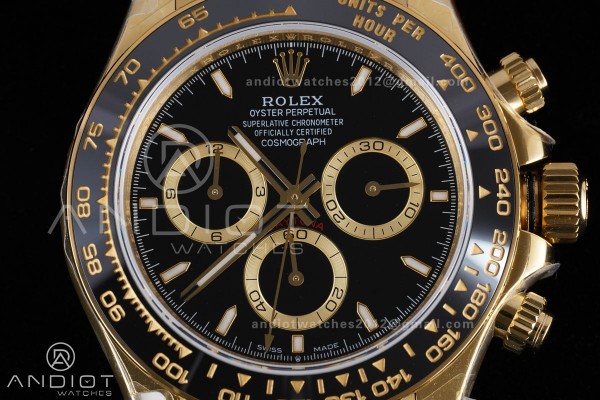 Daytona 126518 QF 1:1 Best Edition Black Dial on O...