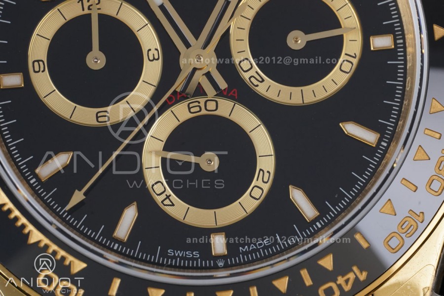 Daytona 126518 QF 1:1 Best Edition Black Dial on Oysterflex Strap QF4131 V10 (Gain Weight)