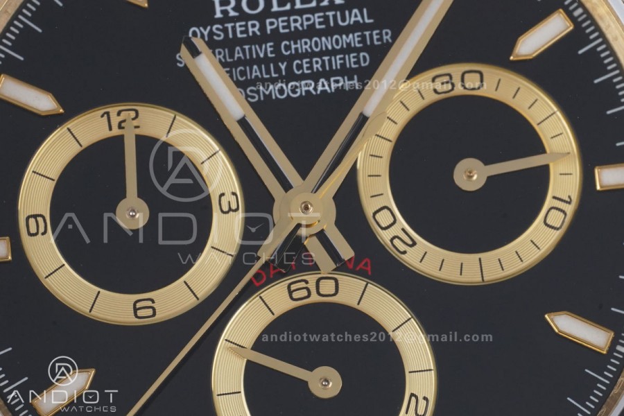 Daytona 126518 QF 1:1 Best Edition Black Dial on Oysterflex Strap QF4131 V10 (Gain Weight)