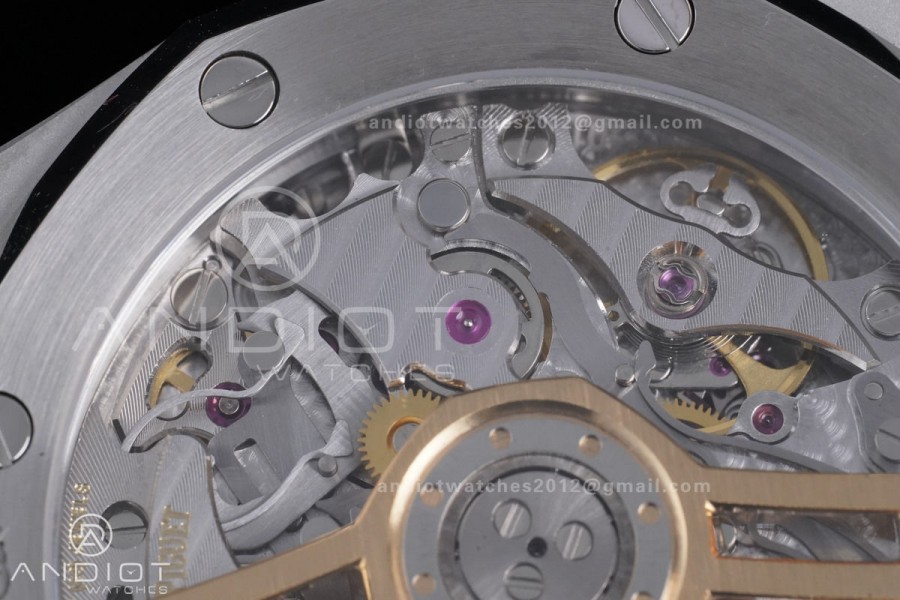 Royal Oak Chrono 26240 SS APSF 1:1 Best Edition White Dial on SS Bracelet SA4401 Super Clone