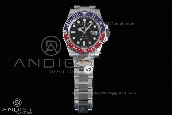 GMT Master II 126710 BLRO 904L SS ARF 1:1 Best Edi...