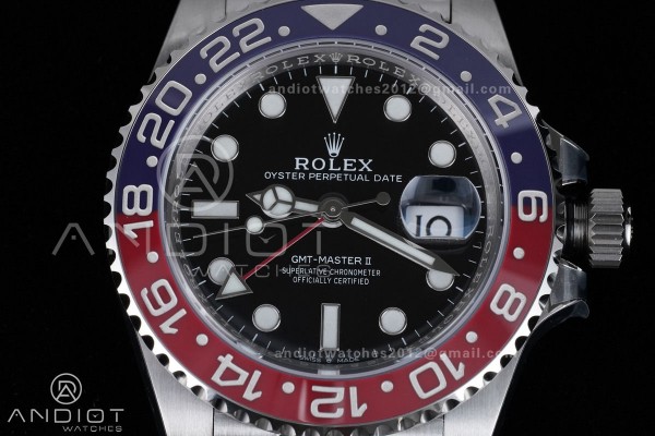 GMT Master II 126710 BLRO 904L SS ARF 1:1 Best Edi...