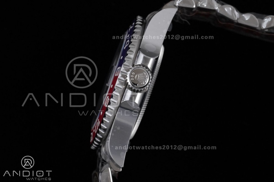 GMT Master II 126710 BLRO 904L SS ARF 1:1 Best Edition On Jubilee Bracelet New SH3285 (UV Bezel Upgraded) V3