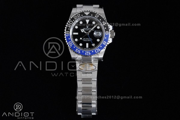 GMT Master II 126710 BLNR 904L SS ARF 1:1 Best Edi...