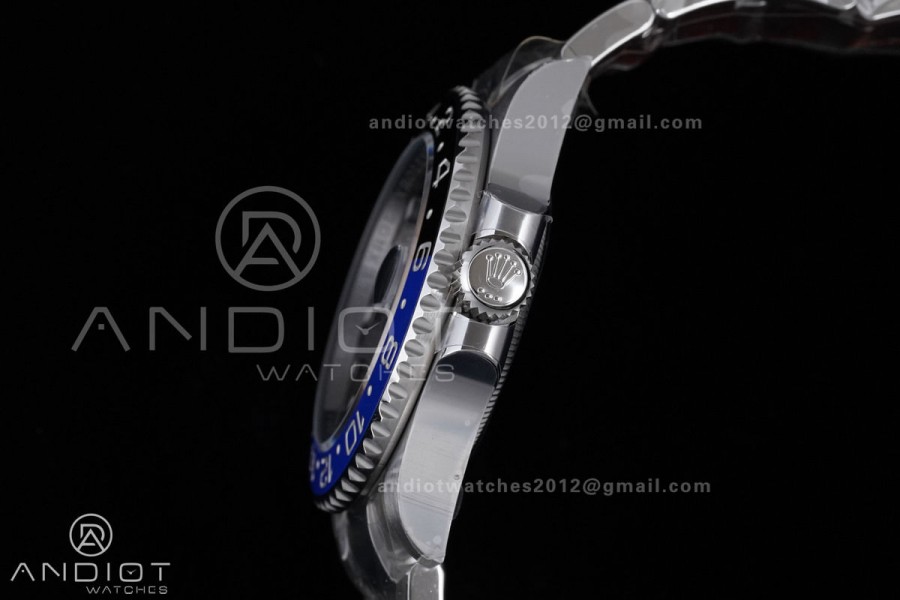 GMT Master II 126710 BLNR 904L SS ARF 1:1 Best Edition New SH3285 On Oyster Bracelet V2