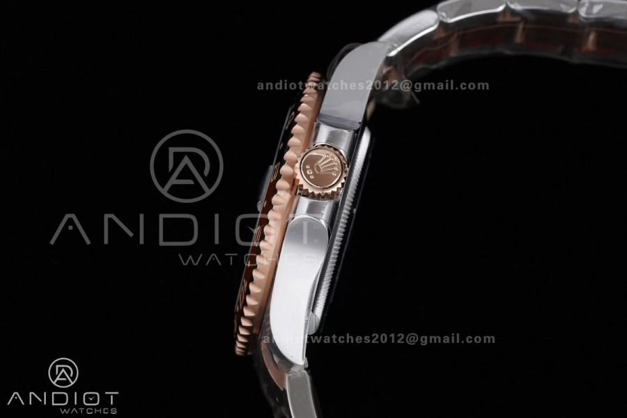 GMT Master II 126711 CHNR 904L SS ARF 1:1 Best Edition on SS/RG Bracelet New SH3285 V2