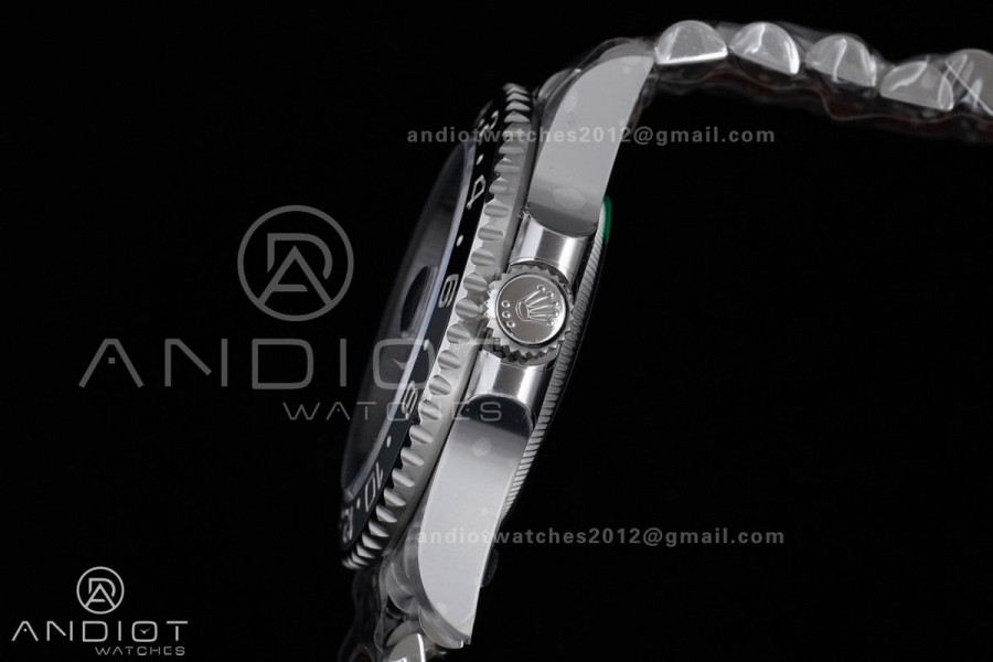 GMT-Master II 126710 GRNR Gray/Black Ceramic 904L ARF Bruce Wayne 1:1 Best Edition on Jubilee Bracelet New SH3285 V2