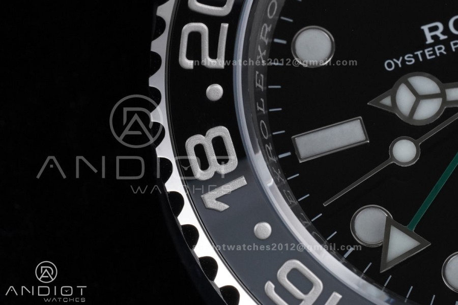 GMT-Master II 126710 GRNR Gray/Black Ceramic 904L ARF Bruce Wayne 1:1 Best Edition on Jubilee Bracelet New SH3285 V2