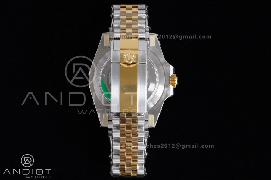 GMT Master II 126713 GRNR ARF Best Edition Black Dial on SS/YG Jubilee Bracelet New SH3285 V2