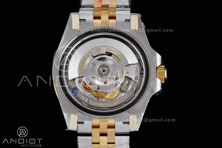 GMT Master II 126713 GRNR ARF Best Edition Black Dial on SS/YG Jubilee Bracelet New SH3285 V2