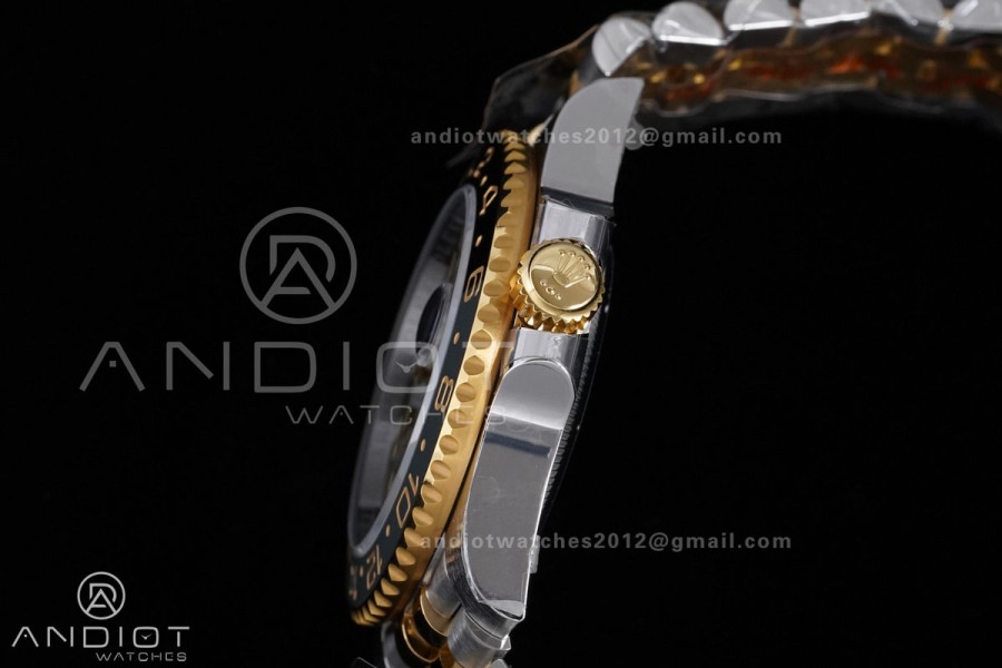GMT Master II 126713 GRNR ARF Best Edition Black Dial on SS/YG Jubilee Bracelet New SH3285 V2
