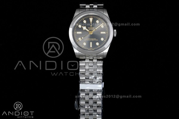 Black Bay 39mm SS KRF 1:1 Best Edition Anthracite ...