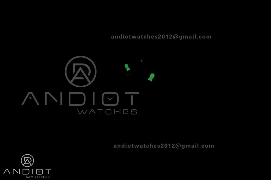 RM061 White Ceramic APSF 1:1 Best Edition on White Rubber Strap RMUL2 Super Clone