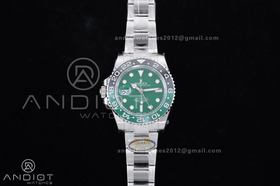 GMT Master II 126729 VTNR LHD 904L SS ARF Sprite 1:1 Best Edition on Oyster Bracelet New SH3285 V2