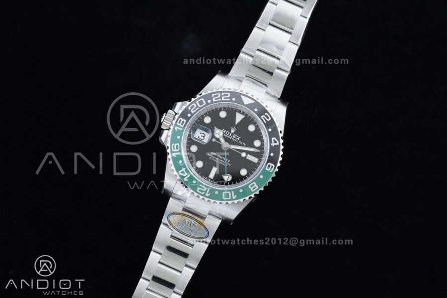GMT Master II 126720 VTNR LHD 904L SS ARF 1:1 Best Edition on Oyster Bracelet New SH3285 V2
