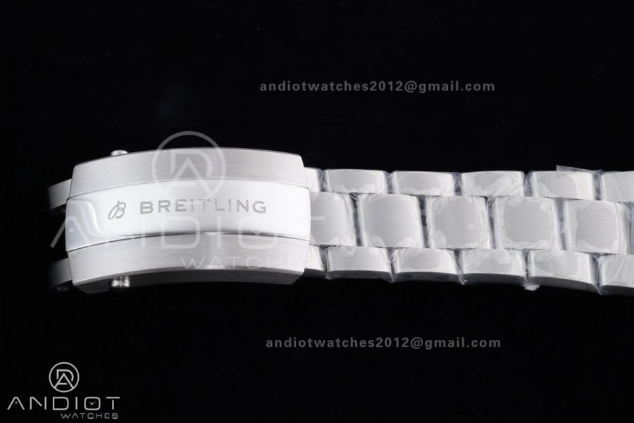 Avenger Chronometer 42mm SS BLSF 1:1 Best Version Green Dial On SS Bracelet A2824