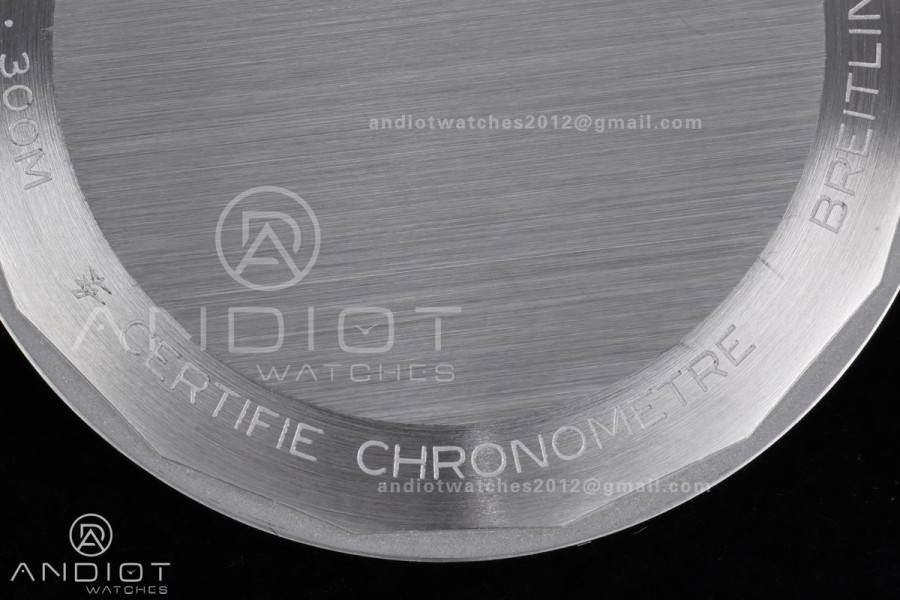 Avenger Chronometer 42mm Anniversary Edition SS BLSF 1:1 Best Version Blue Dial On SS Bracelet A2824