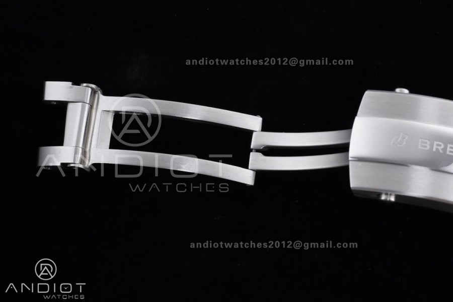 Avenger Chronometer 42mm Anniversary Edition SS BLSF 1:1 Best Version Blue Dial On SS Bracelet A2824